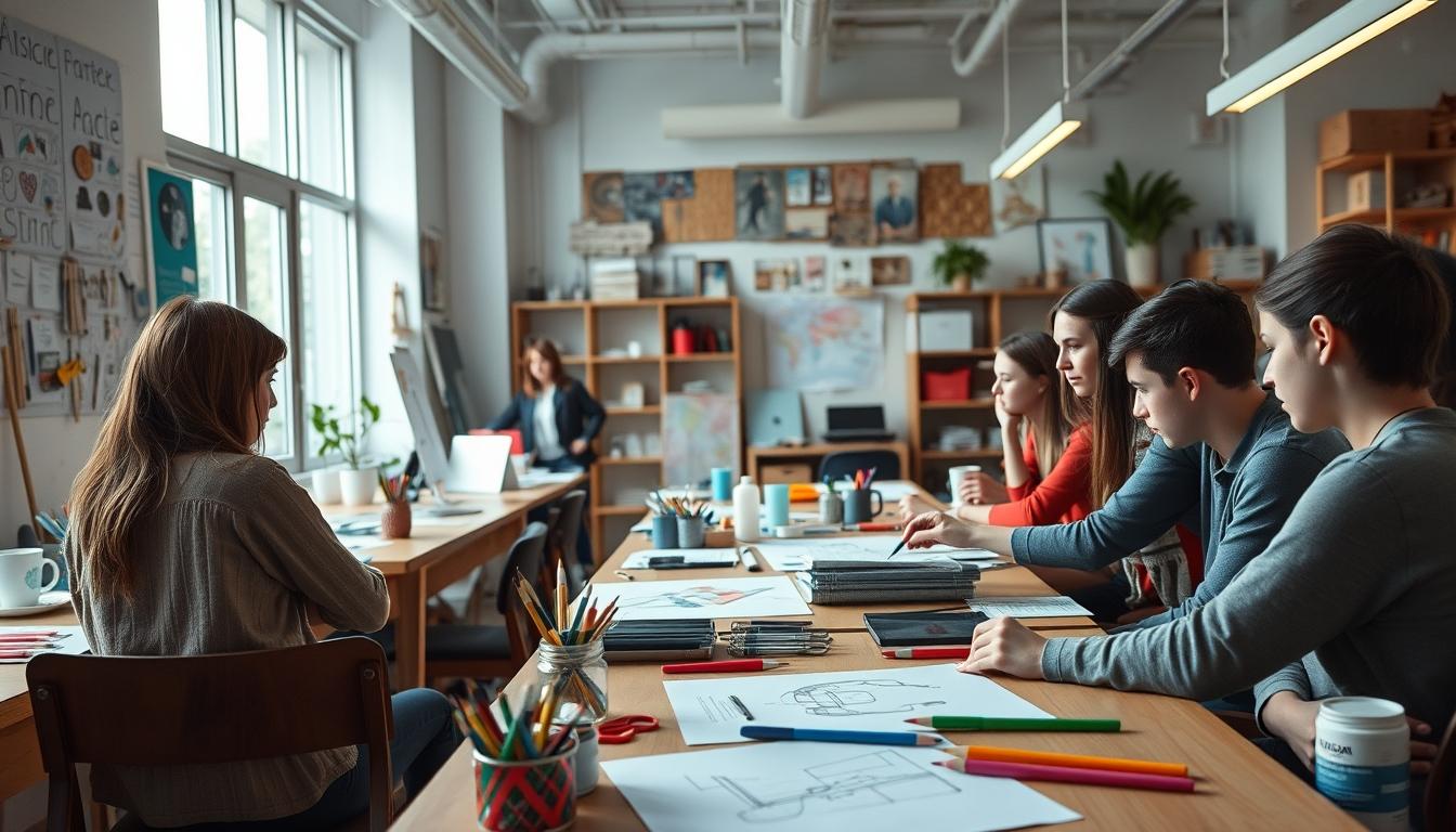 Digital learning platform with online study materials