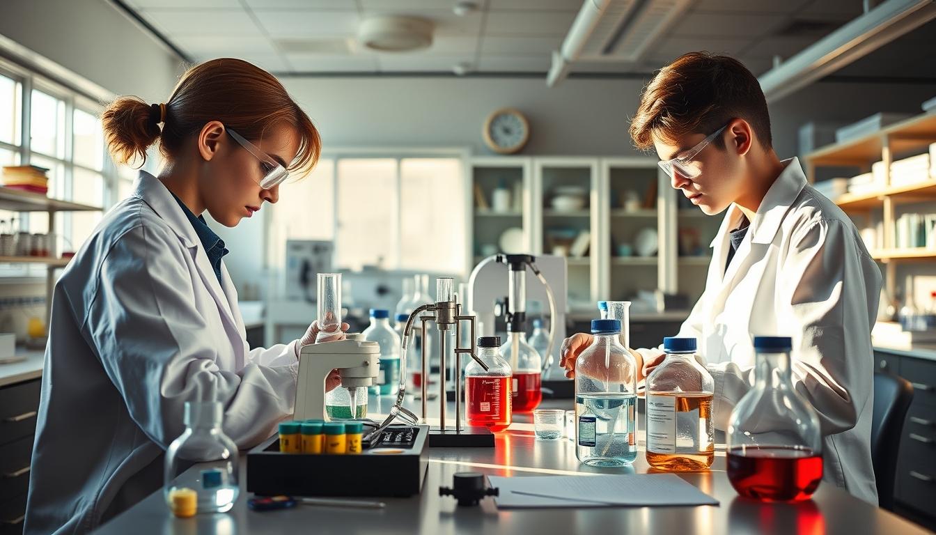 Student preparing for exams with study materials